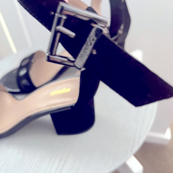 Mimco Black Suede Shoes - Size 37 - Picture 7 of 13